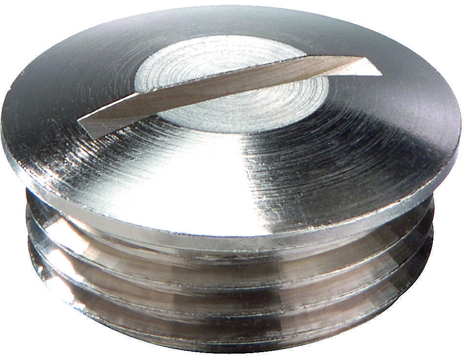 WISKA Verschlussschraube EMVS25 M25 Messing 10063154 Industriematerial Verbindungstechnik