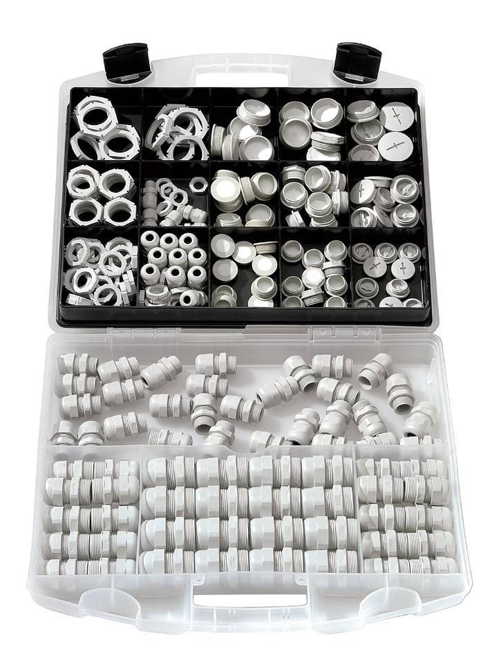 WISKA Grundsortimentskoffer 10069995 metrische Kabelverschraubungen Industriematerial