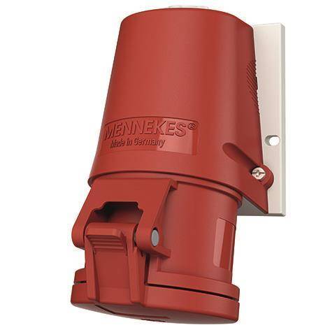 Mennekes 32A5P 6H400V Wandsteckdose 32 ** TwinCONTACT IP44 Industriematerial Verbindungstechnik