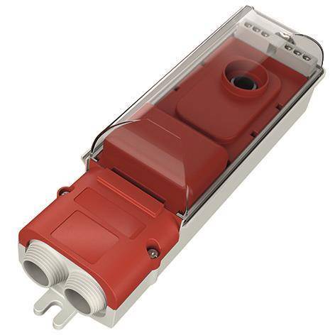 Mennekes Erdkabel-Übergangskasten 10895 ** m. Rauchglasdeckel 1xD01 Industriematerial