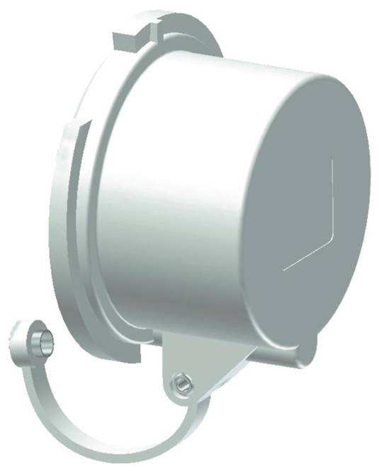 BALS Verschlusshaube 125A 3p, 4p, 5p 834 IP67 834 Industriematerial Verbindungstechnik