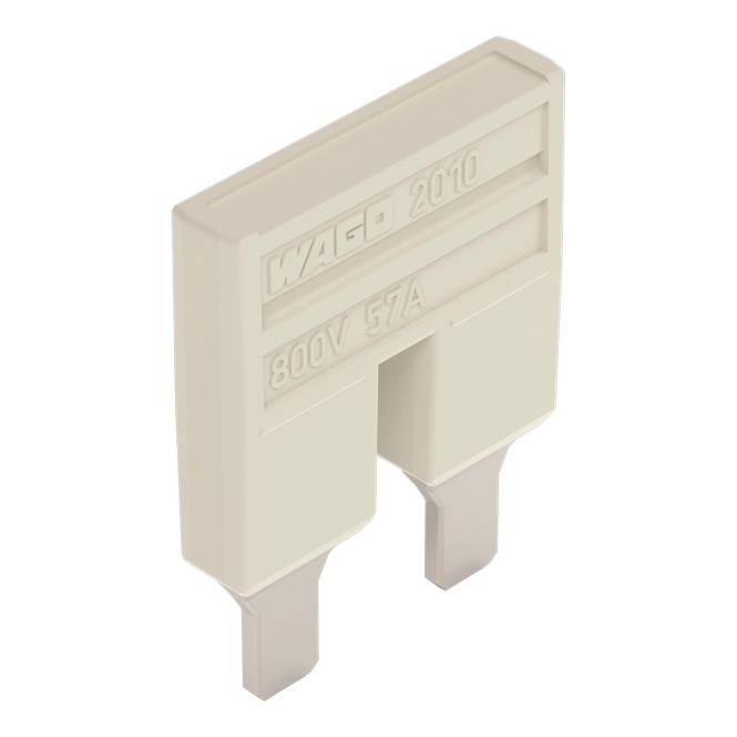 WAGO 2010-402 Brücker,2-fach,isoliert,lichtgrau Industriematerial Verbindungstechnik Reihenklemmen