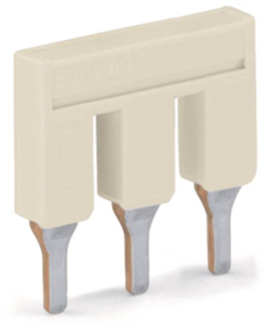 WAGO 2006-403 Brücker,3-fach,isoliert,lichtgrau Industriematerial Verbindungstechnik Reihenklemmen