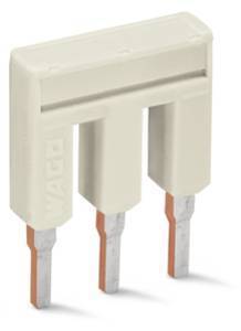 WAGO 2002-403 Brücker,3-fach,isoliert,lichtgrau Industriematerial Verbindungstechnik Reihenklemmen