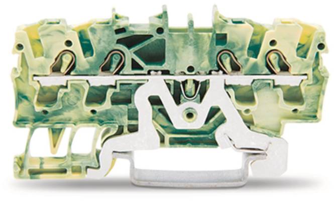 WAGO 2002-1407 4-Leiter-Schutzleiterk- lemme,2,5 mm² Industriematerial Verbindungstechnik
