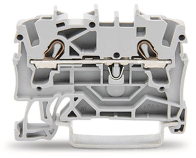WAGO 2002-1201 2-Leiter-Durchgangsklemme,2,5mm²,für Anwendungen Ex e II geeignet Reihenklemmen