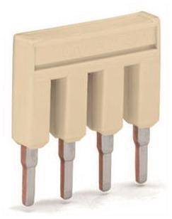 WAGO 2001-402 Brücker,2-fach,isoliert,lichtgrau Industriematerial Verbindungstechnik Reihenklemmen