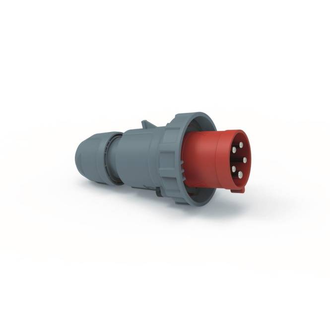 BALS CEE Stecker 63A 5-polig 6h 2189 IP67 400V TE-Plus mit Multi-Grip Industriematerial