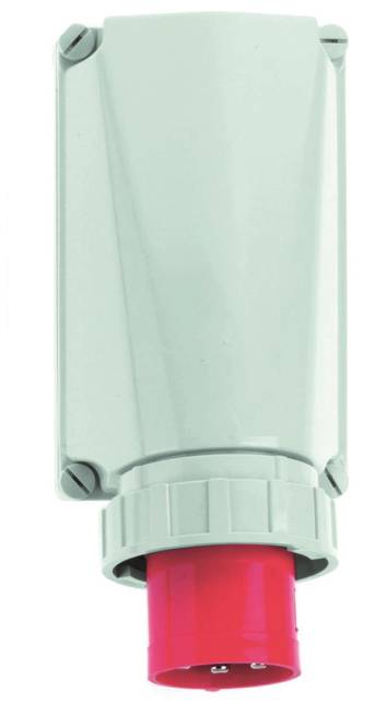 BALS CEE Wandgerätestecker 125A 5- 24202 polig 6h IP67 400V Industriematerial Verbindungstechnik