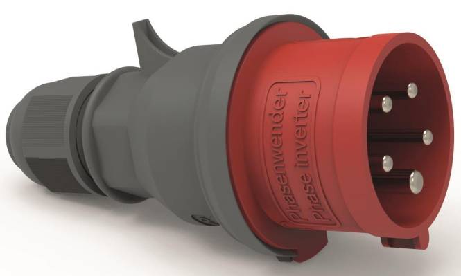 BALS CEE Phasenwender 5x16A 400V 225 IP44 6H Multi Grip Industriematerial Verbindungstechnik