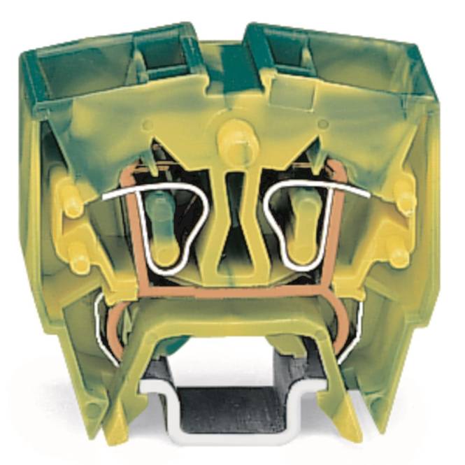 WAGO 264-727 4-Leiter-Mini- Reihenklemme,2,5 mm² Industriematerial Verbindungstechnik Reihenklemmen