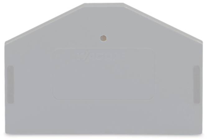 WAGO 280-312 Abschluss-und Zwischenplatte,2,5 mm dick,grau Industriematerial Verbindungstechnik