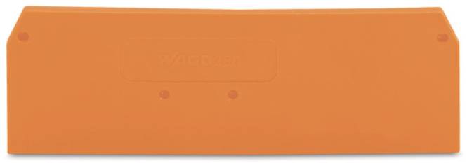 WAGO 280-315 Abschluss-und Zwischenplatte,2,5 mm dick,orange Industriematerial Verbindungstechnik