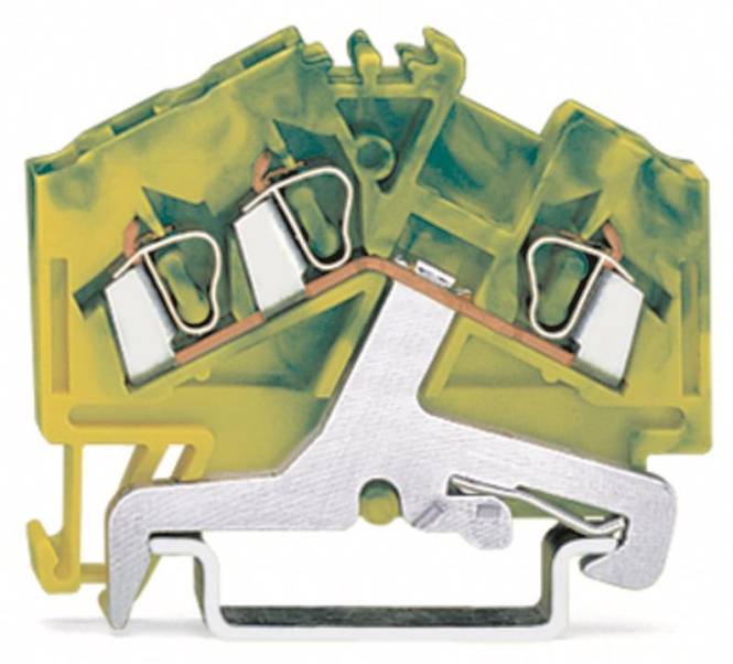 WAGO 280-637 3-Leiter-Schutzleiterklemme,2,5 mm² Industriematerial Verbindungstechnik Reihenklemmen