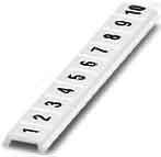 Phoenix ZBF 5,LGS:FORTL.ZAHLEN 1-10 0808671:0001 Zackband flach Industriematerial Verbindungstechnik
