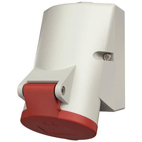 Mennekes 16A5P 6H400V Wanddose 3331 TwinCONTACT IP44 Industriematerial Verbindungstechnik