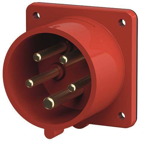 Mennekes 32A5P 6H400V Anbaustecker 1409 TA IP44 Industriematerial Verbindungstechnik Steckverbinder