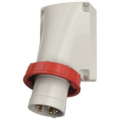 Mennekes 63A5P 6H400V Wandstecker 361 IP67 Industriematerial Verbindungstechnik Steckverbinder