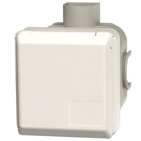 Mennekes 32A5P 6H400V UP-Dose Cepex 4245 IP44 reinweiss Industriematerial Verbindungstechnik