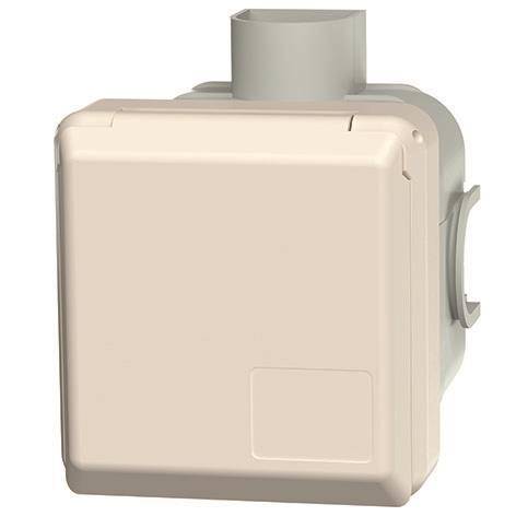 Mennekes 16A3P 6H230V UP-Dose Cepex 4122 IP44 perlweiss Industriematerial Verbindungstechnik