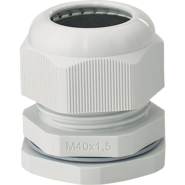 HENS Anbau-Kabelstutzen AKM40 M40 mit Zugentlastung IP65 650C Industriematerial Verbindungstechnik
