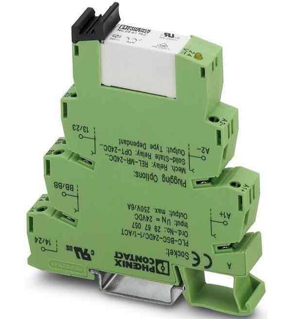 Phoenix 2967015 PLC-BSC- 24DC/21-21 Relaissockel Industriematerial Ind-Schaltgeraete