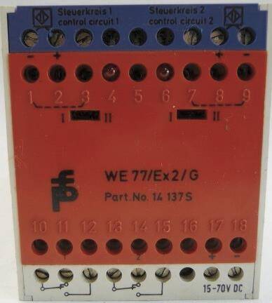 PF Switch amplifier WE 77/EX-2 230V 129198 WE Industriematerial Ind-Schaltgeraete