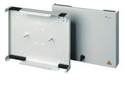 TG LWL-Mini Spleissgehäuse H02050A0008 AP f. max. 24xST/SC-Kupplung Install.Baumaterial