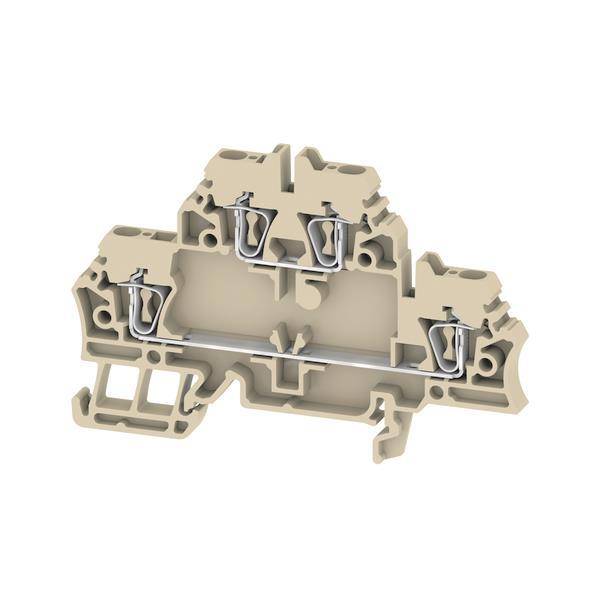 Weidmüller ZDK 2.5 Durchgangsklemme Zugfederanschluss dbei 1674300000 Industriematerial