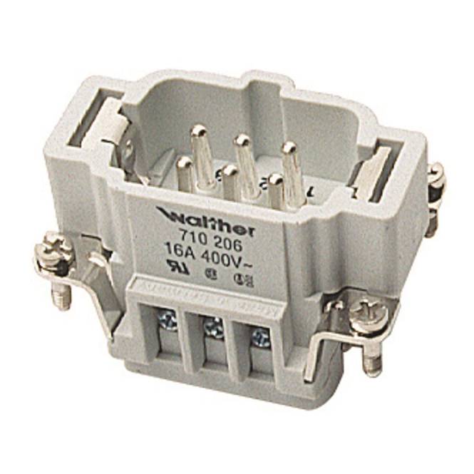 Walther Stifteinsatz B6 710206 0,5-2,5qmm, 20-14AWG Industriematerial Verbindungstechnik