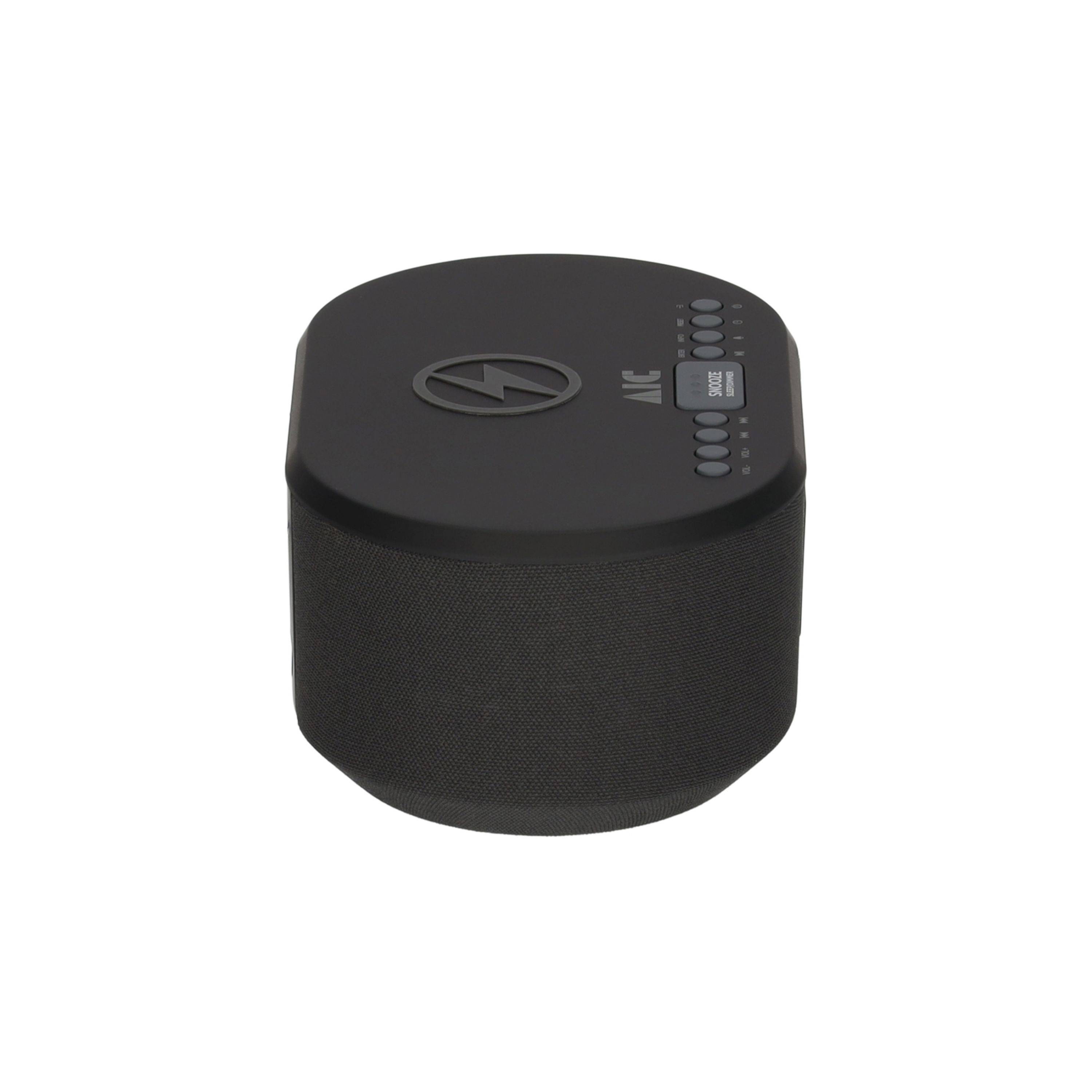 Radiowecker DAB mit Ladefunktion Bluetooth QI Funktion USB Dual Alarm AIC 18DAB