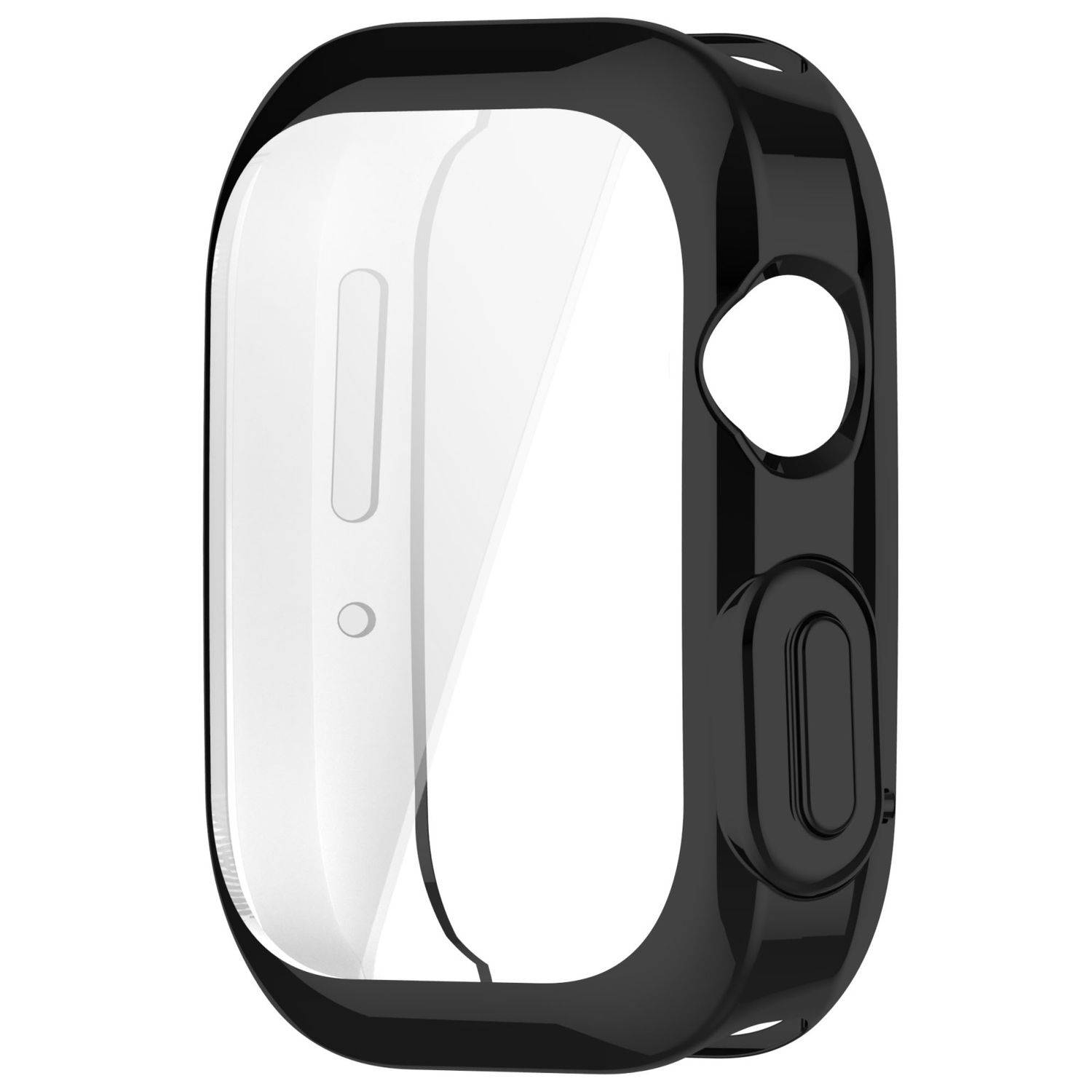 Für Huawei Watch D2 Electroplated Full Cover TPU Watch Schutz Hülle Schwarz