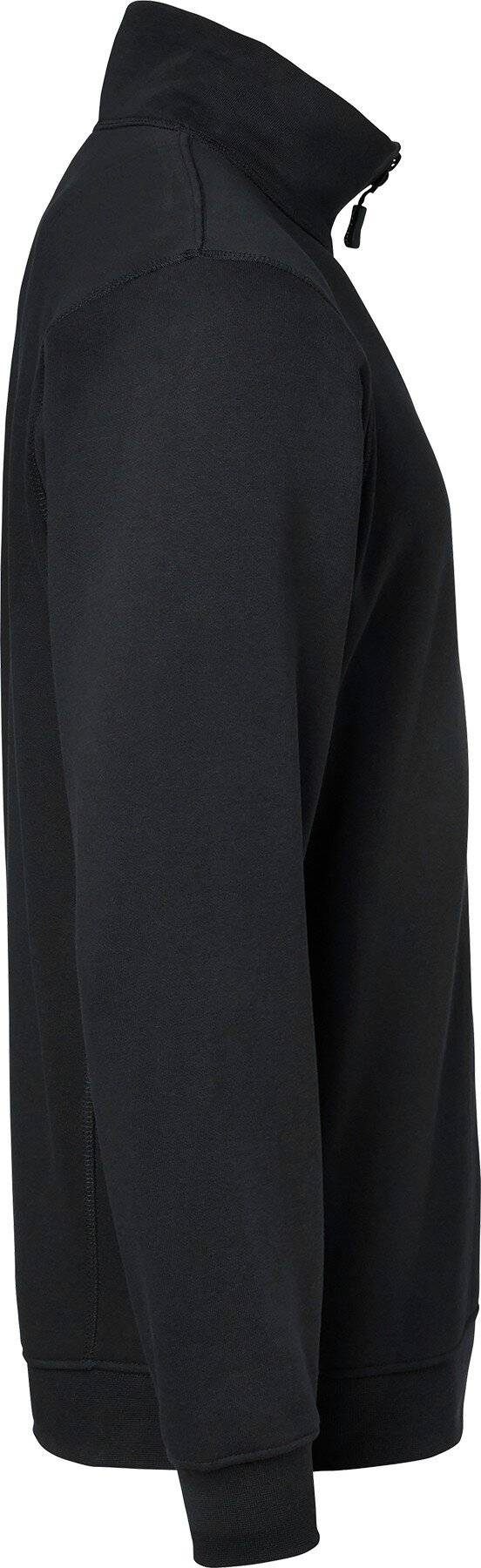 149 Half-Zip Sweatshirt, Unisex, schwarz, L
