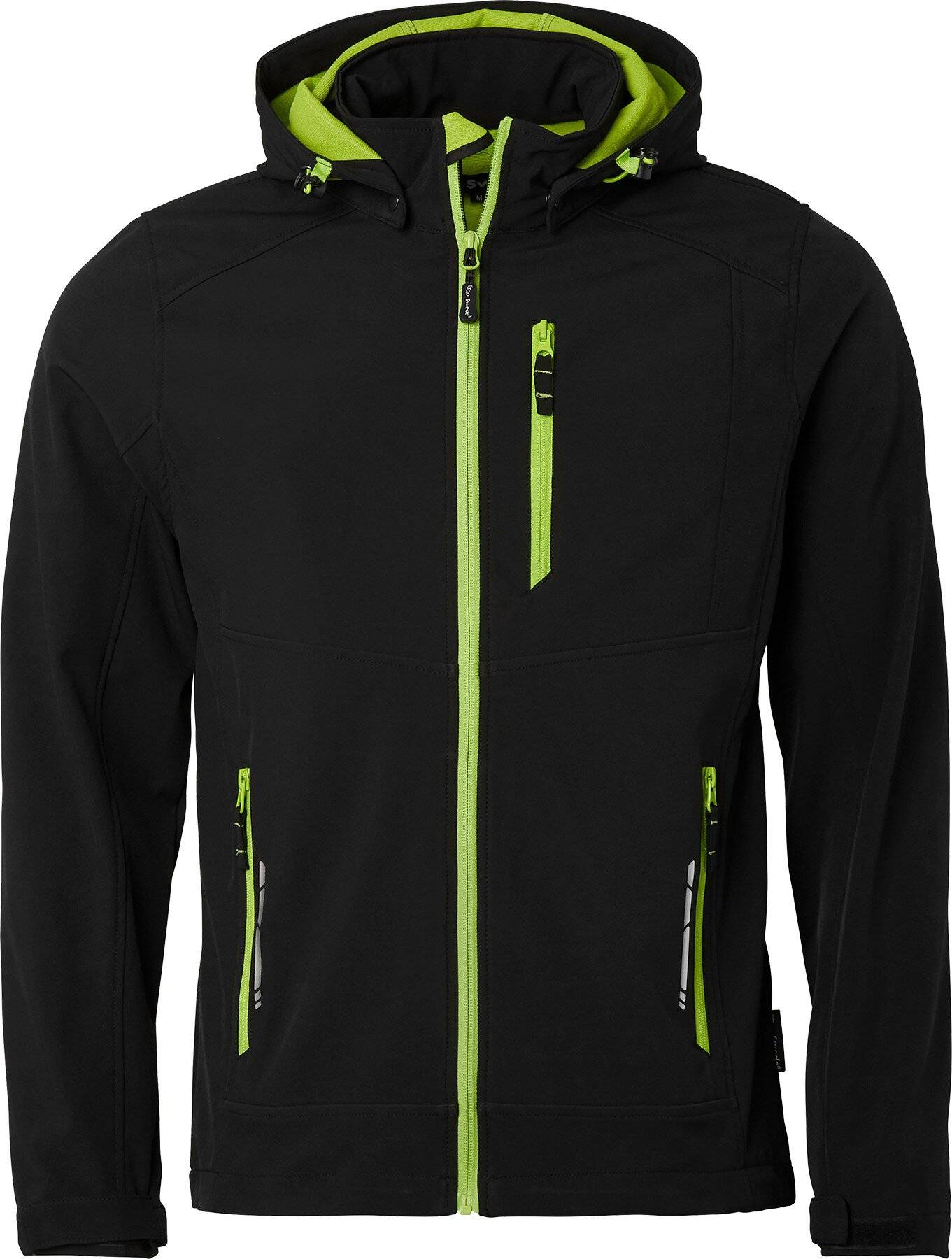 351 Softshell Jacke, Herren, schwarz, L