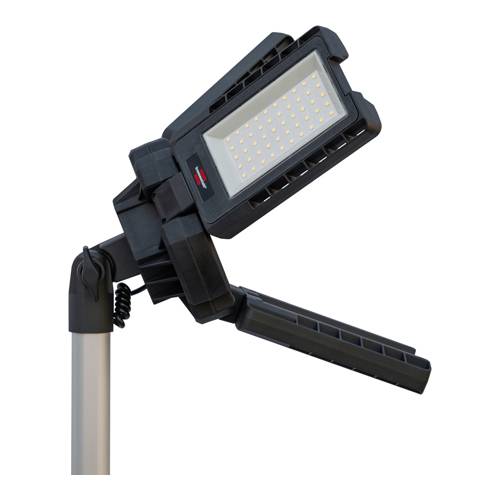 BRENNENSTUHL professionalLINE - Stativ LED Baustrahler Dreikopf 13050 T (100W | Bluetooth | 13.500lm | inkl. Kabel)