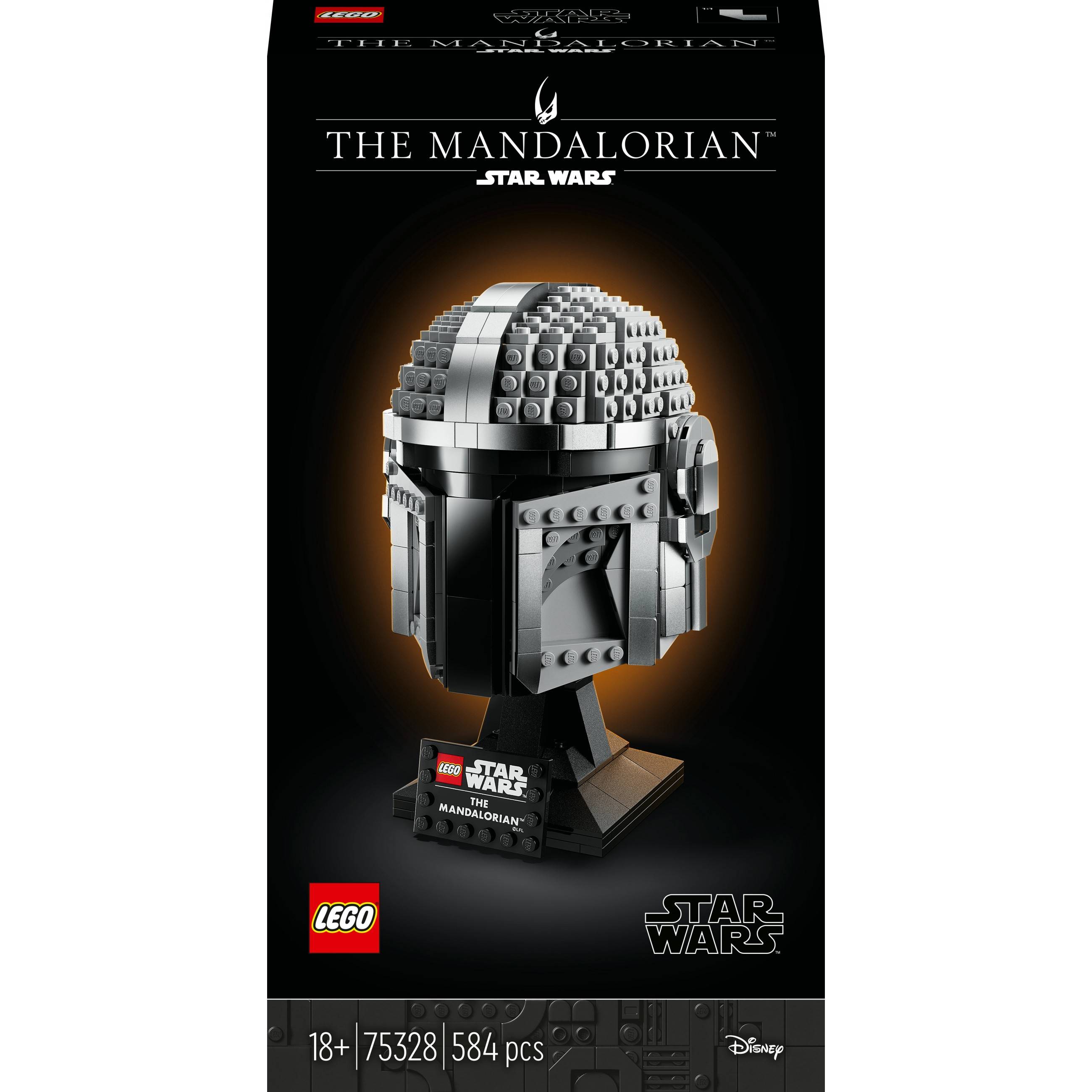 LEGO Star Wars The Mandalorian Helmet 75328 Home & Living Spielzeug