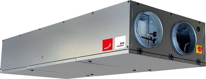 Lüftungsgerät Flatpower 900 elektr. VHR / WW NHR, Druckkonstant von Zehnder - CZICDF047569