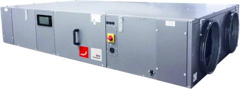 Lüftungsgerät NEOTIME 2500 Elekt.VHR / WW NHR, Volumenstr 2-stufig von Zehnder - CZICDF044842