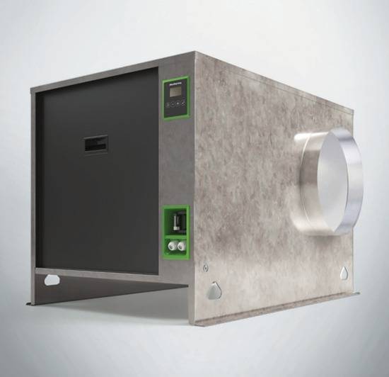 Lüftungsgeräteset 2 Stutzen seitlich DN EasyVEC C4 Ultimate micro-watt+ 4.000 von Aereco - 160252