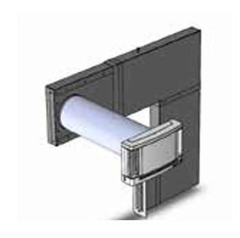 ALD-Set feuchtegeführt für die Wand / La KWHRVA 03 Alu-P U-Form Plus von Aereco - 110115