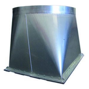 S&amp;P PRRE 600x300/355 - Übergangsstück, 600x300/d355mm - L012103924