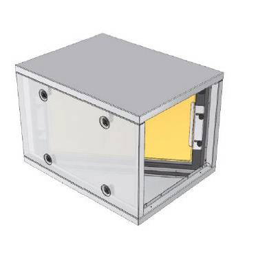 S&amp;P FBL HE 16 V - Luftfilterbox, Leergehäuse, vertikal - 5407055900