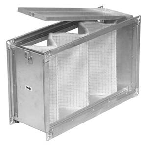 S&amp;P IFL-315 G4 - Kanal-Luftfilterbox, Vliesfilter G4 - 8070402364