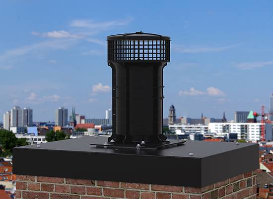 Niederdruck Stütz Lüftungsgerät DVND 315 von Aereco - 160006