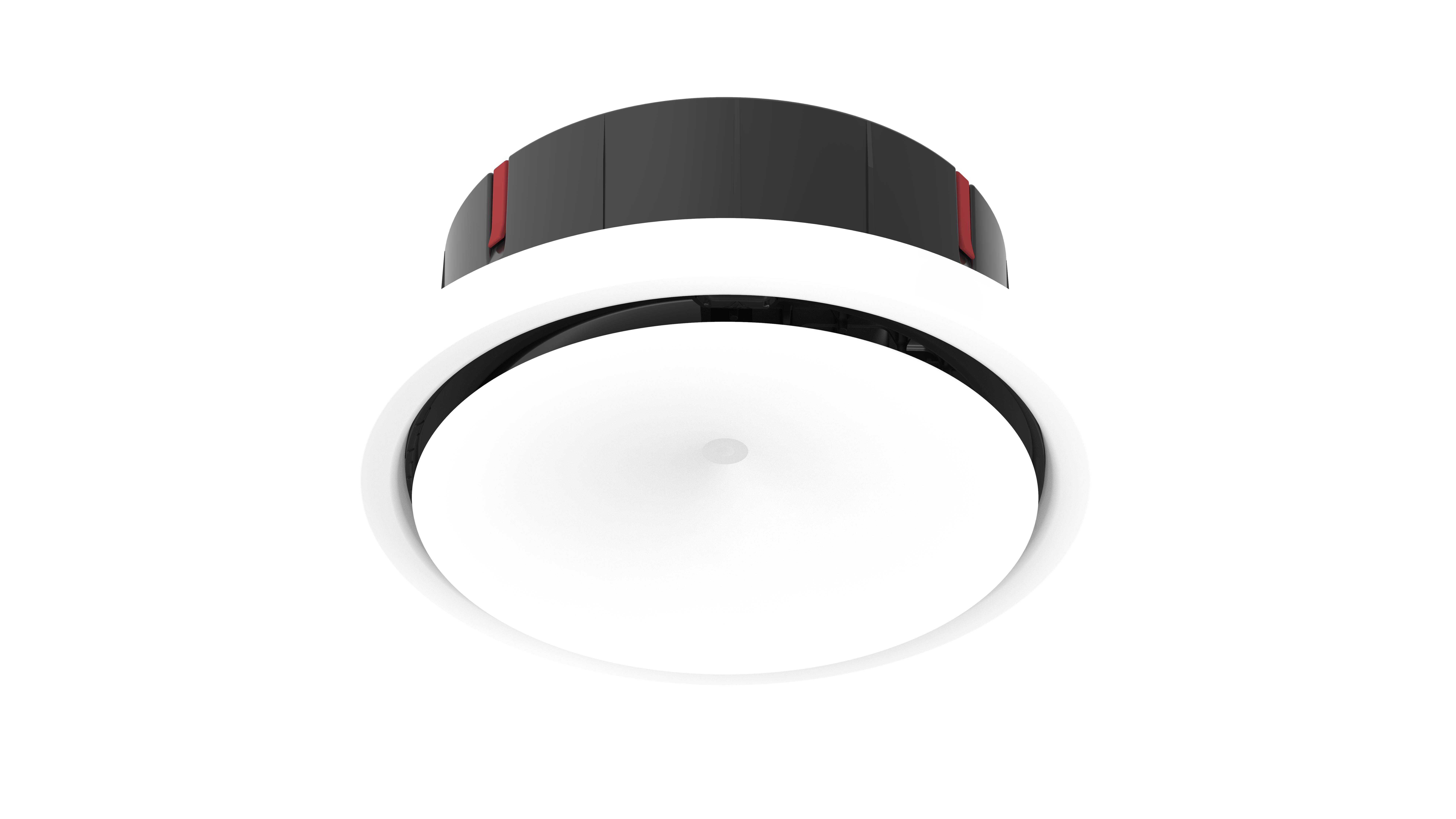 Zuluftauslass beheizt ComfoGrid Therm DN125, Decke, D=166 mm, 230 V, weiß von Zehnder - 990430868