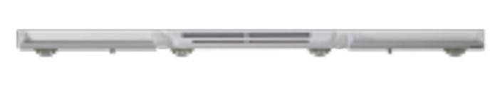 Velux-Griffleiste inkl. ZFHA 5-35 ZVKA 134/3 Weiß von Aereco - 100126
