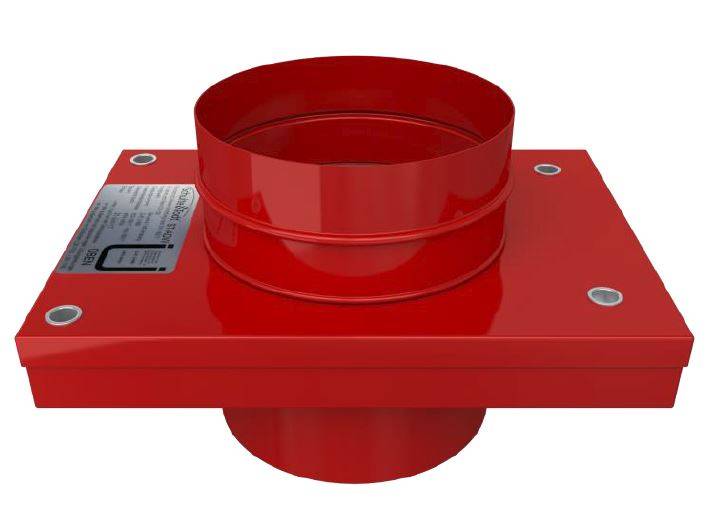 S&amp;P ST-ADW-100 - Wand- und Deckenschott, DN100 - 8209577060