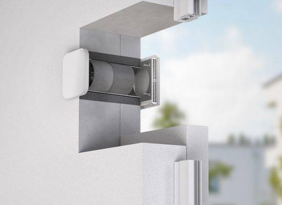 Ohne Verschluss zum Verschrauben in Kuns LAD Slim Innenblende DUO H/V II von Aereco - 210029