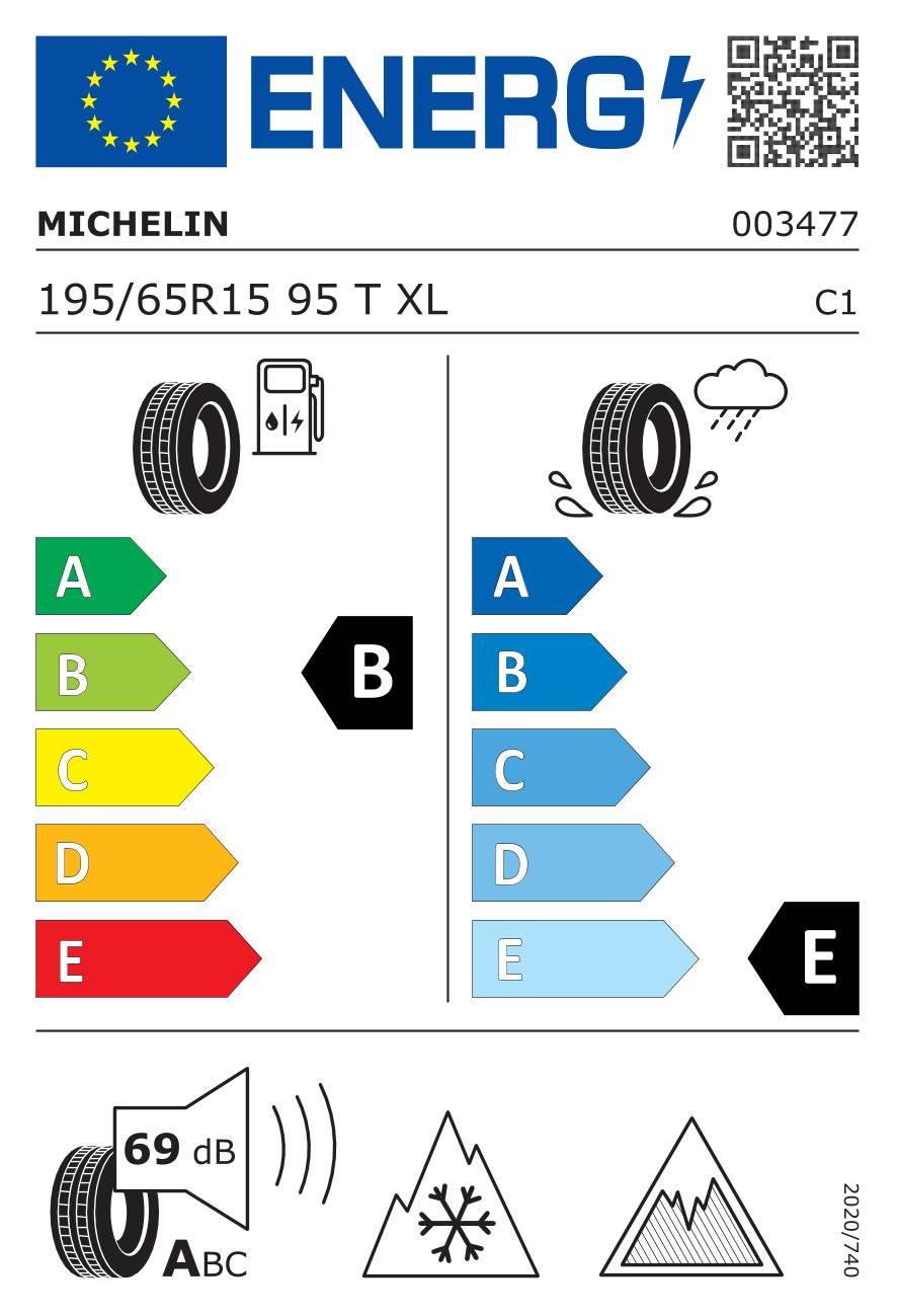 Michelin X-Ice Snow ( 195/65 R15 95T XL EV Suitable, Nordic compound, mit Felgenschutzleiste (FSL) )