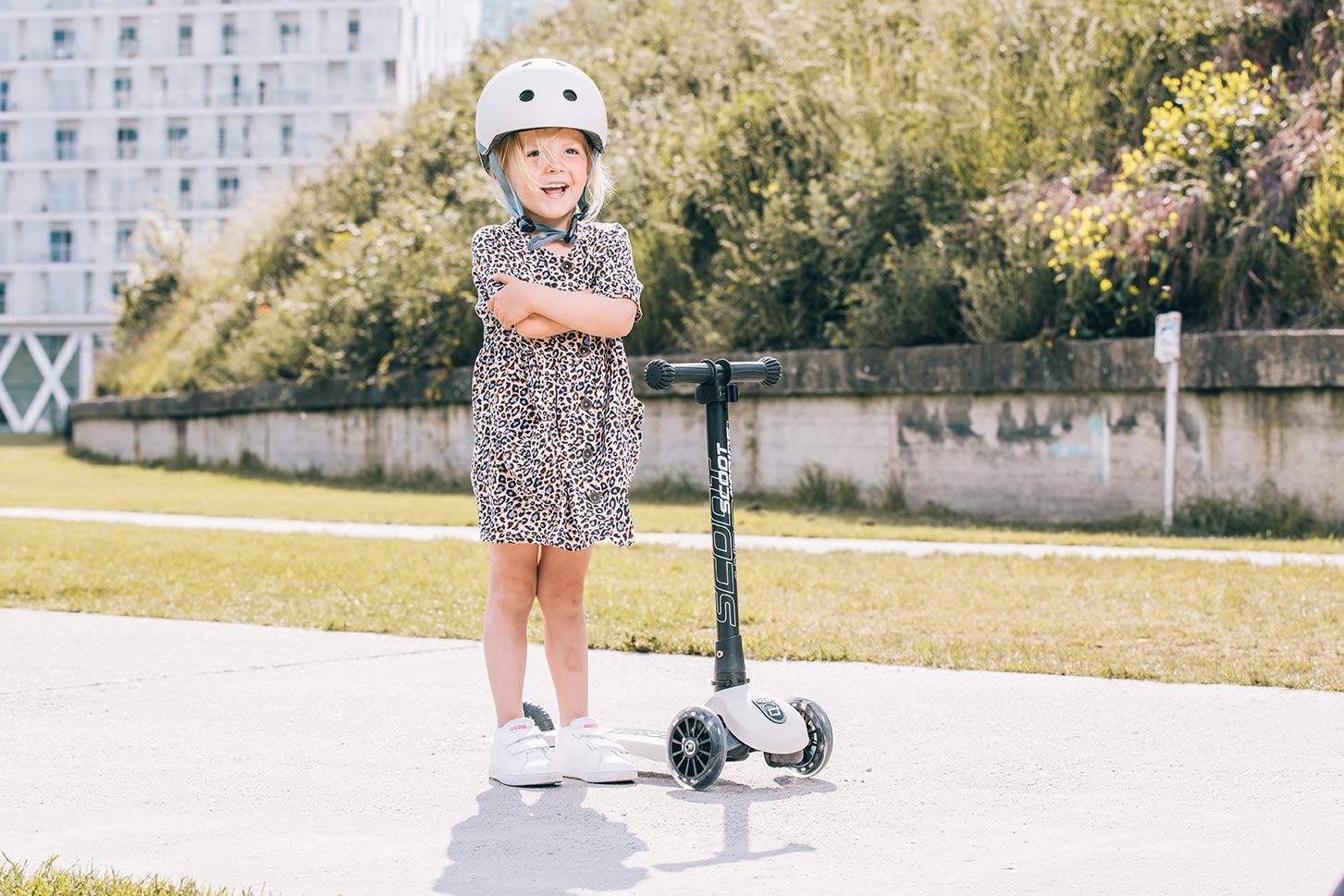 Scoot & Ride Helm S-M ash